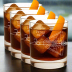 4 bar glasses with tejas mk-1a fighters