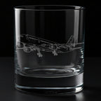 Airbus A330 Whiskey Glasses