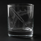 Airbus A380 Whiskey Tumblers