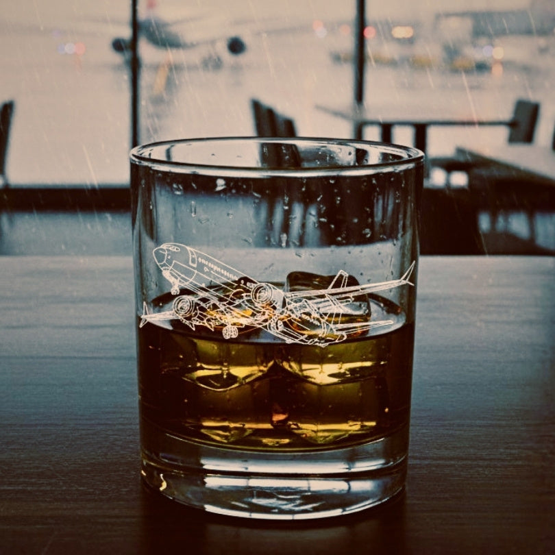 Boeing 737 Whiskey Tumblers