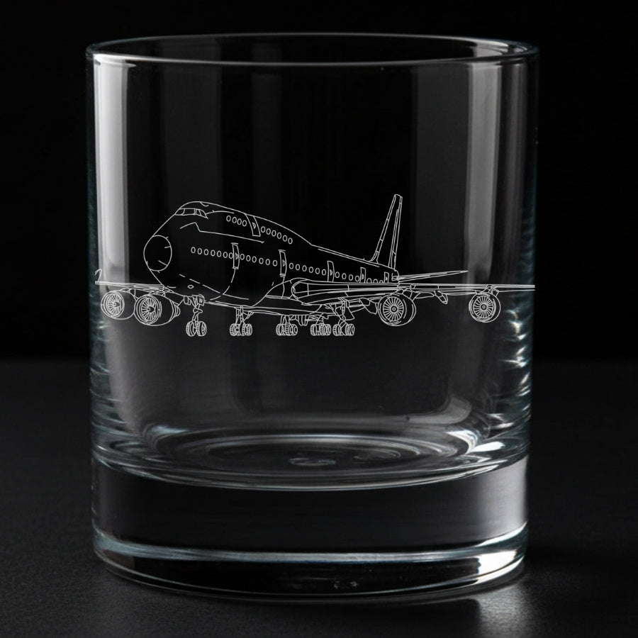 Boeing 747 Whiskey Tumblers