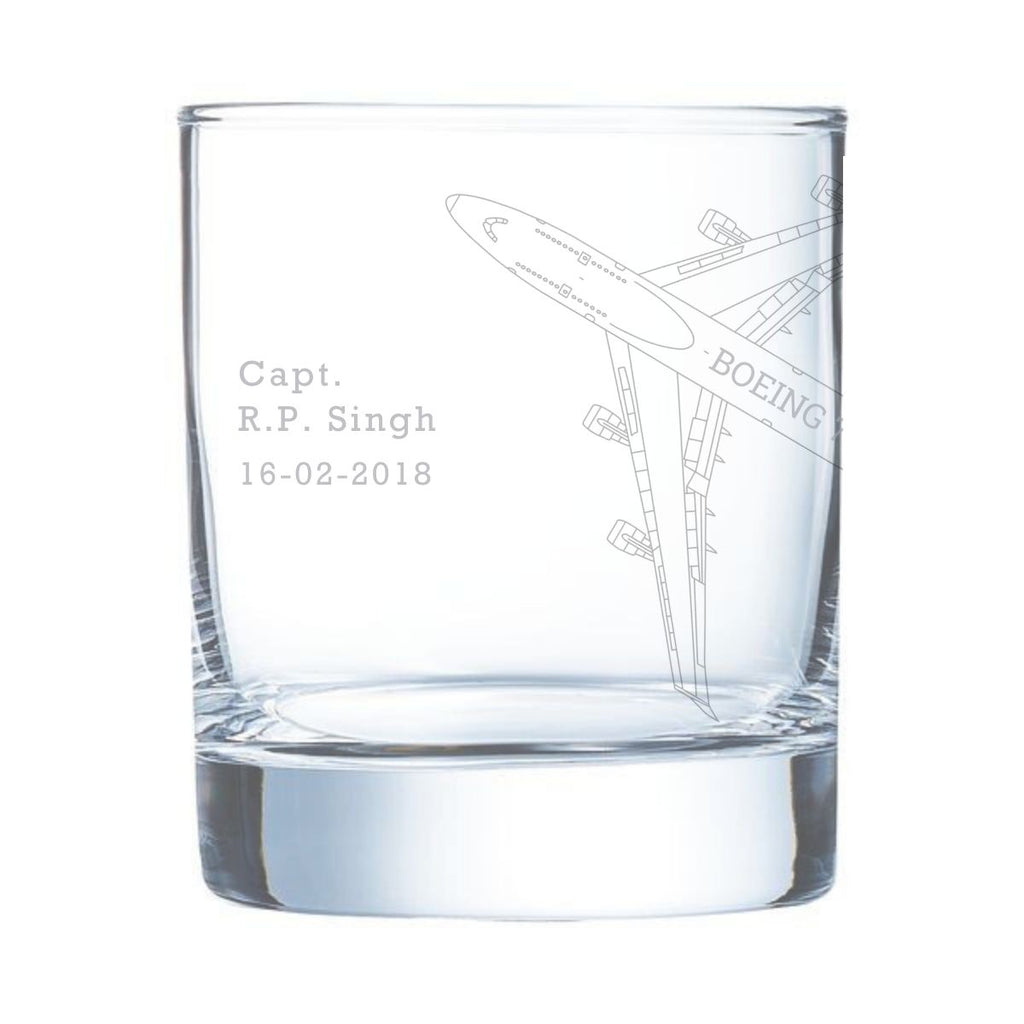 Boeing 747 Whiskey Tumblers