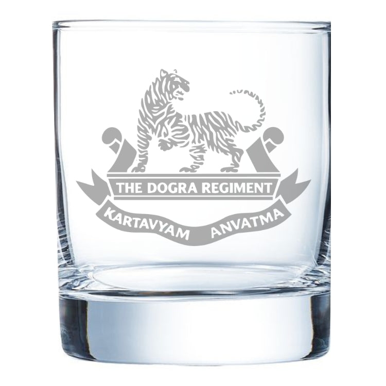 The Dogra Regiment Whiskey Tumblers