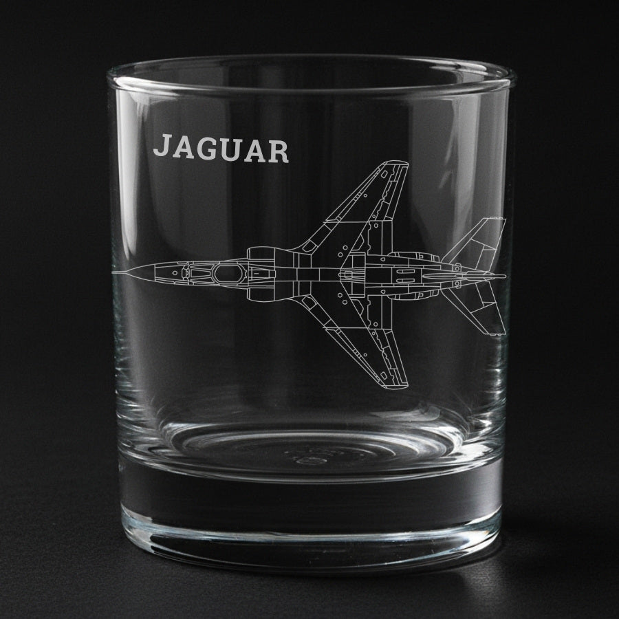 Indian Air Force Engraved Whiskey Glass Set – Ultimate 6 Aircraft Collection