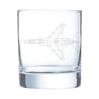 Jaguar Engraved Whiskey Glass