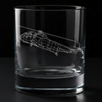 Westland Sea King Engraved Whiskey Glass